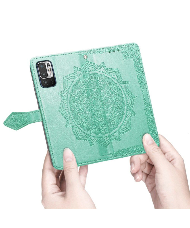 Housse Xiaomi Redmi Note 10 5G / Poco M3 Pro Mandala en relief