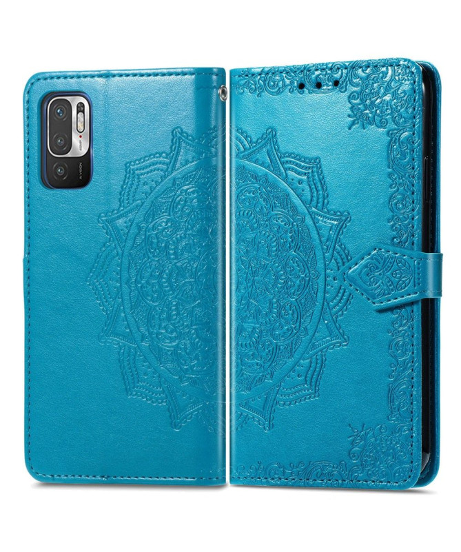 Housse Xiaomi Redmi Note 10 5G / Poco M3 Pro Mandala en relief