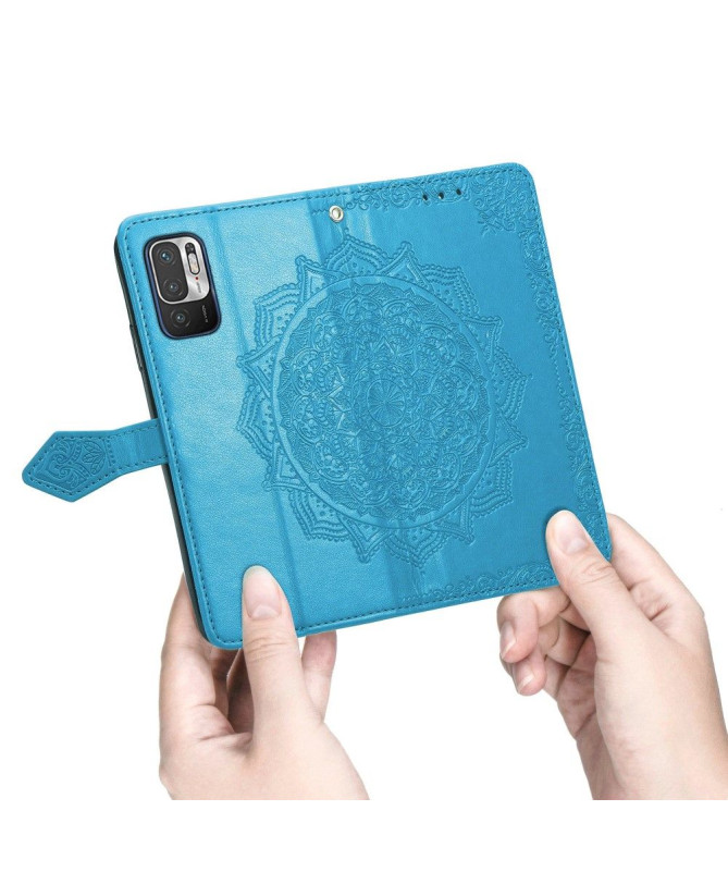 Housse Xiaomi Redmi Note 10 5G / Poco M3 Pro Mandala en relief
