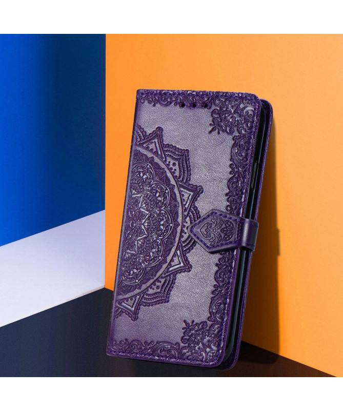 Housse Xiaomi Redmi Note 10 5G / Poco M3 Pro Mandala en relief