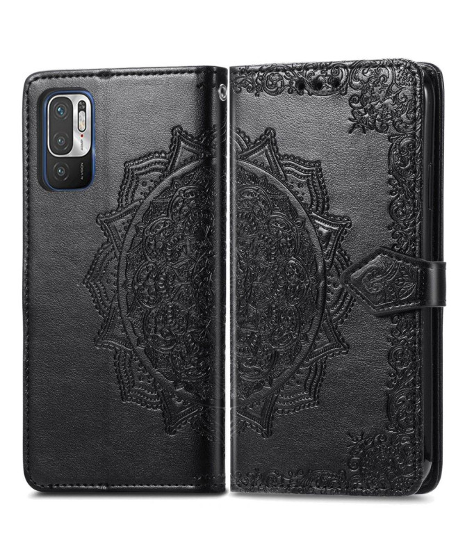 Housse Xiaomi Redmi Note 10 5G / Poco M3 Pro Mandala en relief