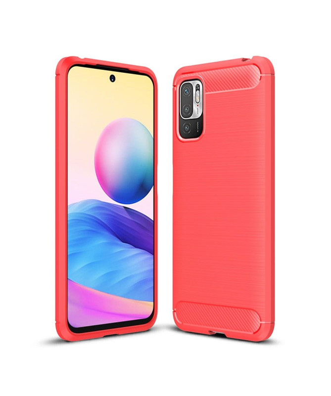 Coque Xiaomi Redmi Note 10 5G / Poco M3 Pro en Silicone Effet Brossé