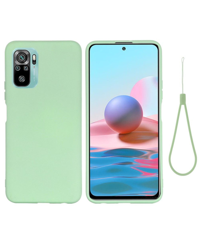 Coque Xiaomi Redmi Note 10 4G / Note 10S / Poco M5s Puro silicone liqu