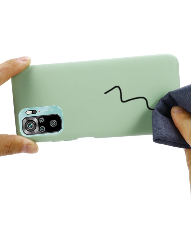 Coque Xiaomi Redmi Note 10 4G / Note 10S / Poco M5s Puro silicone liqu