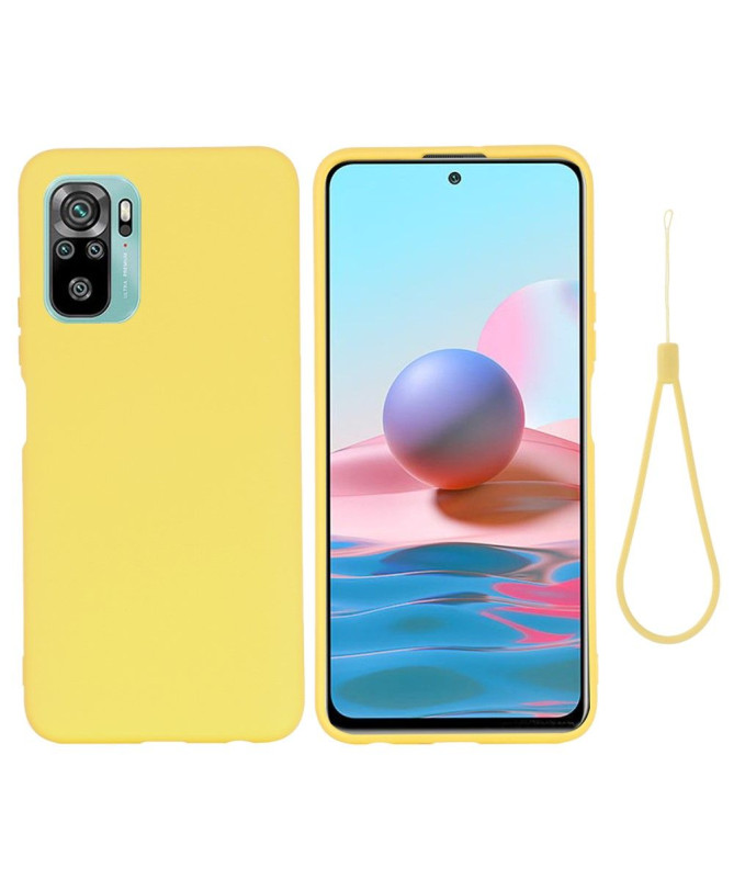 Coque Xiaomi Redmi Note 10 4G / Note 10S / Poco M5s Puro silicone liqu