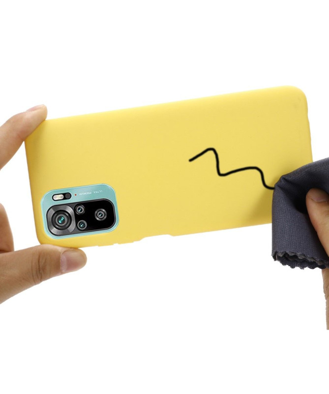 Coque Xiaomi Redmi Note 10 4G / Note 10S / Poco M5s Puro silicone liqu