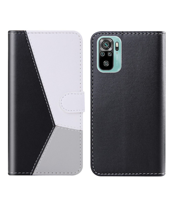 Housse Xiaomi Redmi Note 10 4G / Note 10S / Poco M5s Simili Cuir Trico