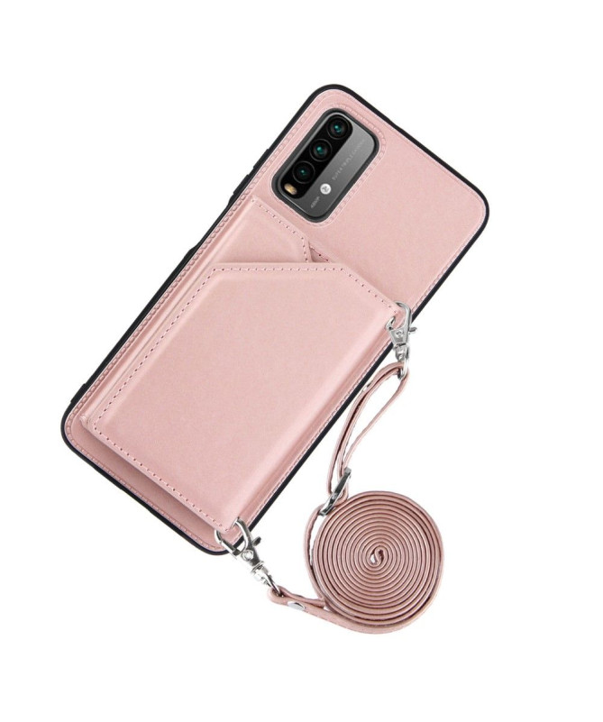 Coque Xiaomi Poco M3 AUDE Lanière multi compartiments