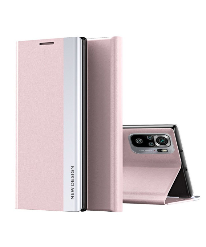 Etui Xiaomi Redmi Note 10 / Note 10s / Poco M5s Business effet cuir Ma