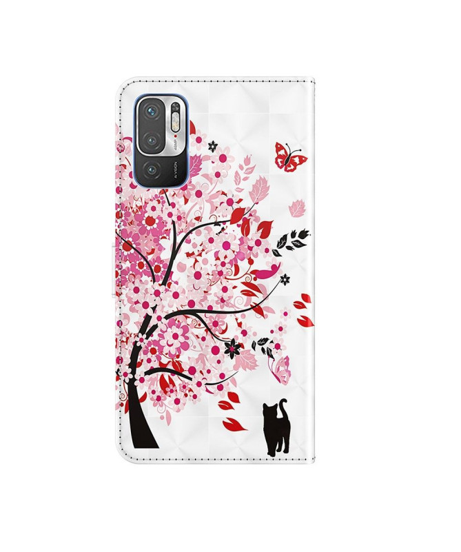 Housse Xiaomi Redmi Note 10 5G / Poco M3 Pro Arbre à Fleurs