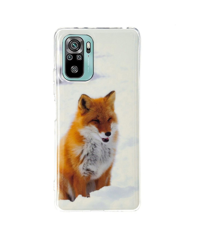 Coque Xiaomi Redmi Note 10 / Note 10s / Poco M5s Fluorescente Renard roux