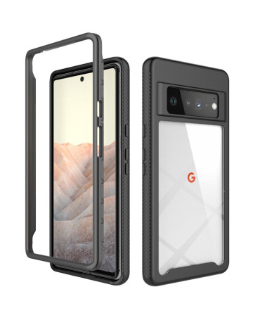 Coque Google Pixel 6 Pro hybride Antichoc dos transparent