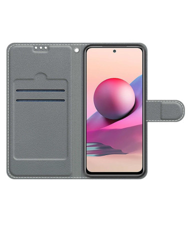 Housse Xiaomi Redmi Note 10 / Note 10s / Poco M5s Rose rouge