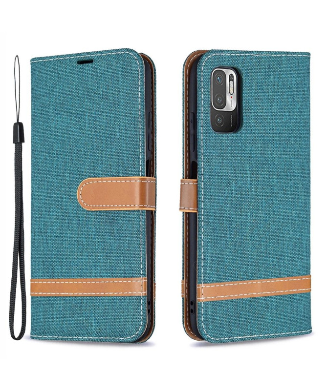 Housse Xiaomi Redmi Note 10 5G / Poco M3 Pro 5G revêtement tissu