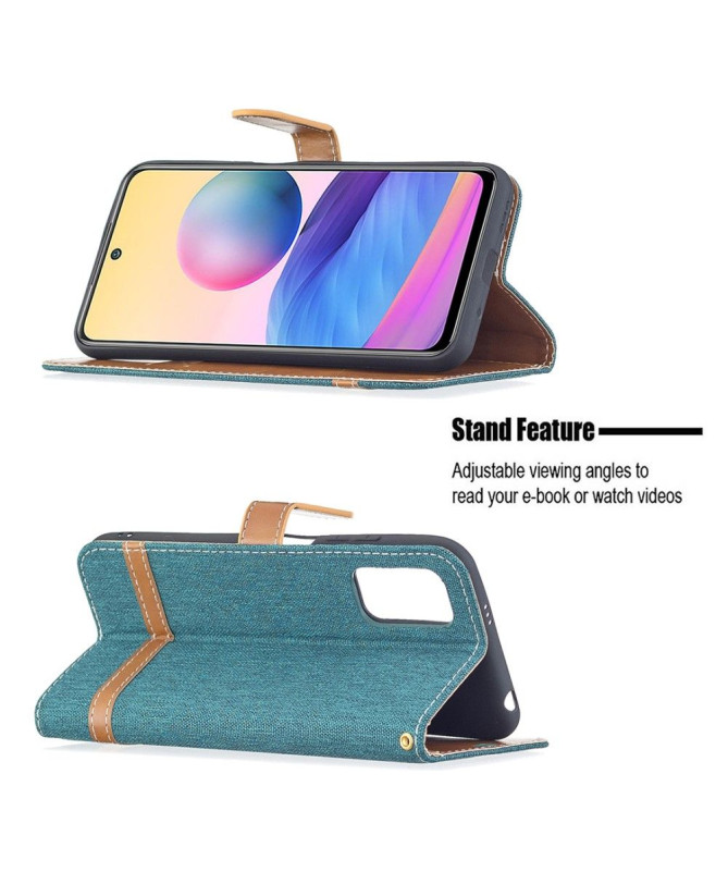 Housse Xiaomi Redmi Note 10 5G / Poco M3 Pro 5G revêtement tissu