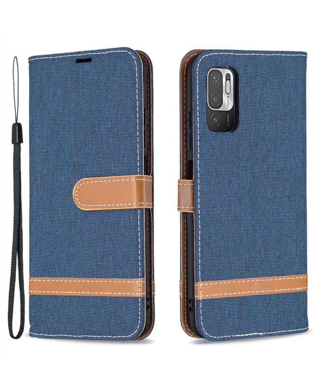 Housse Xiaomi Redmi Note 10 5G / Poco M3 Pro 5G revêtement tissu