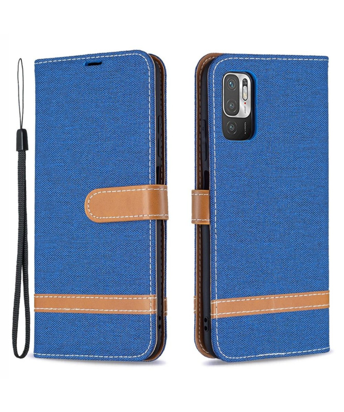Housse Xiaomi Redmi Note 10 5G / Poco M3 Pro 5G revêtement tissu