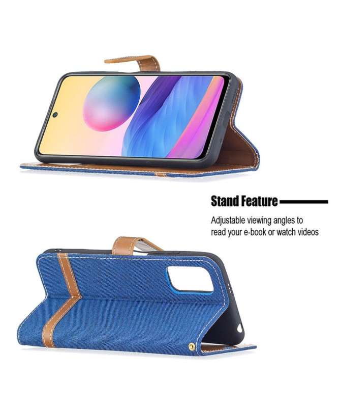 Housse Xiaomi Redmi Note 10 5G / Poco M3 Pro 5G revêtement tissu