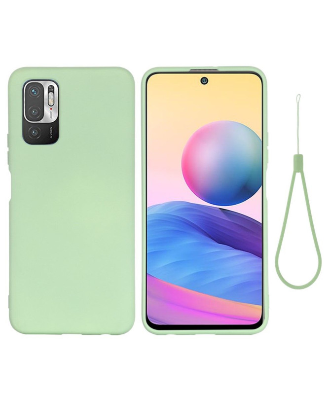 Coque Xiaomi Redmi Note 10 5G / Poco M3 Pro 5G Puro silicone liquide