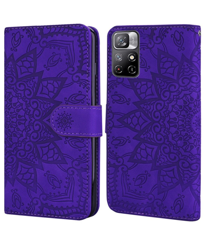 Housse Xiaomi Poco M4 Pro 5G Leïla fleur oriental