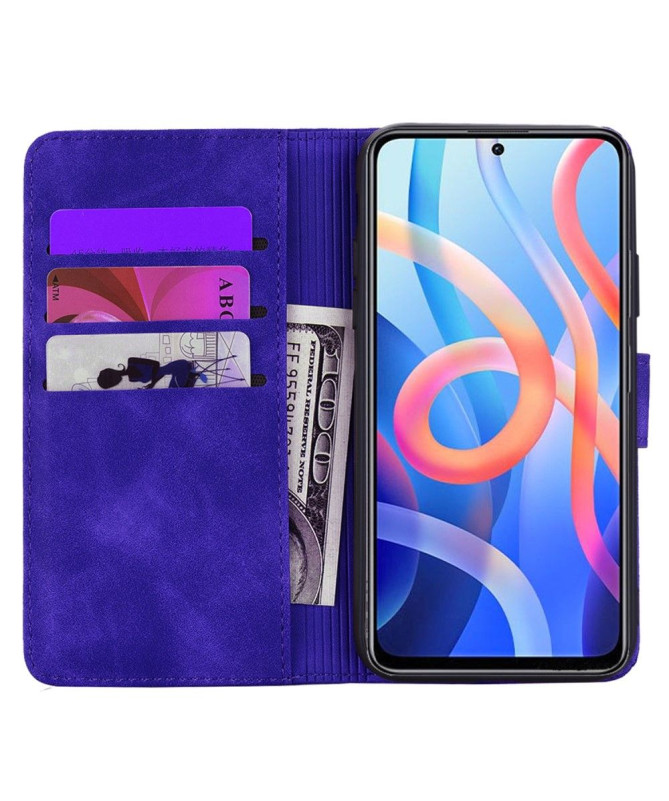 Housse Xiaomi Poco M4 Pro 5G Leïla fleur oriental