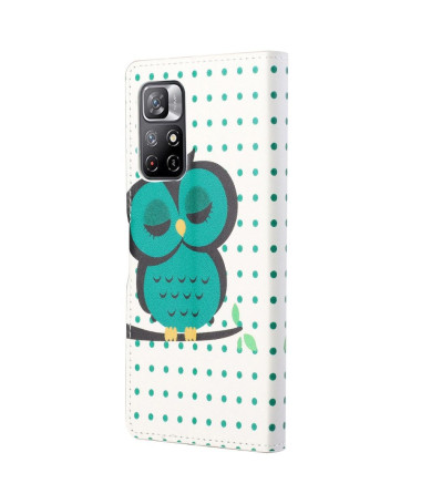 Housse Xiaomi Poco M4 Pro 5G Hibou Endormi