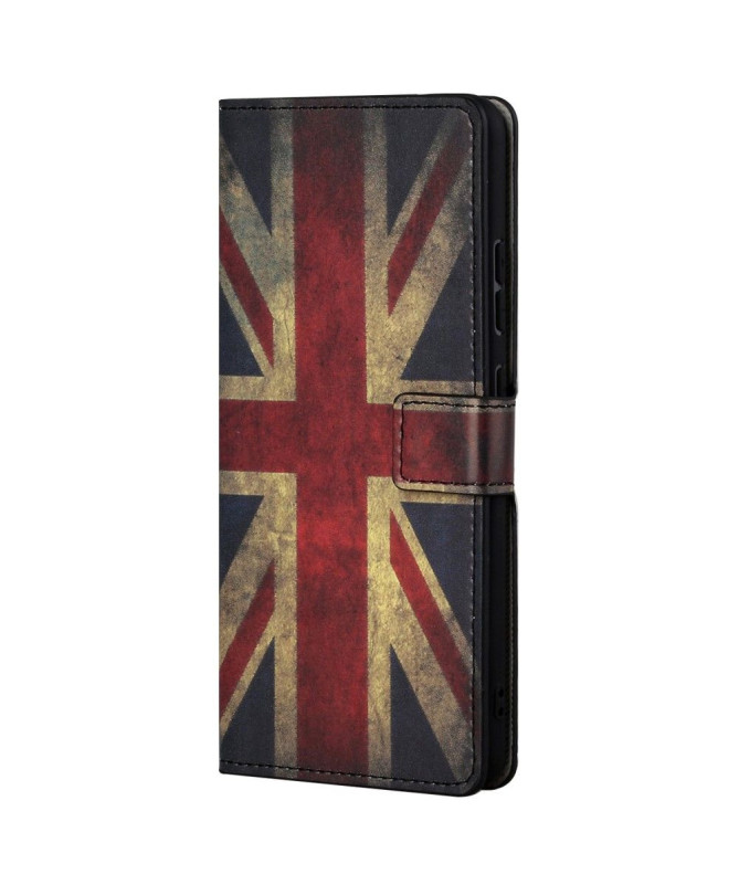 Housse Xiaomi Poco M4 Pro 5G Drapeau Anglais Vintage