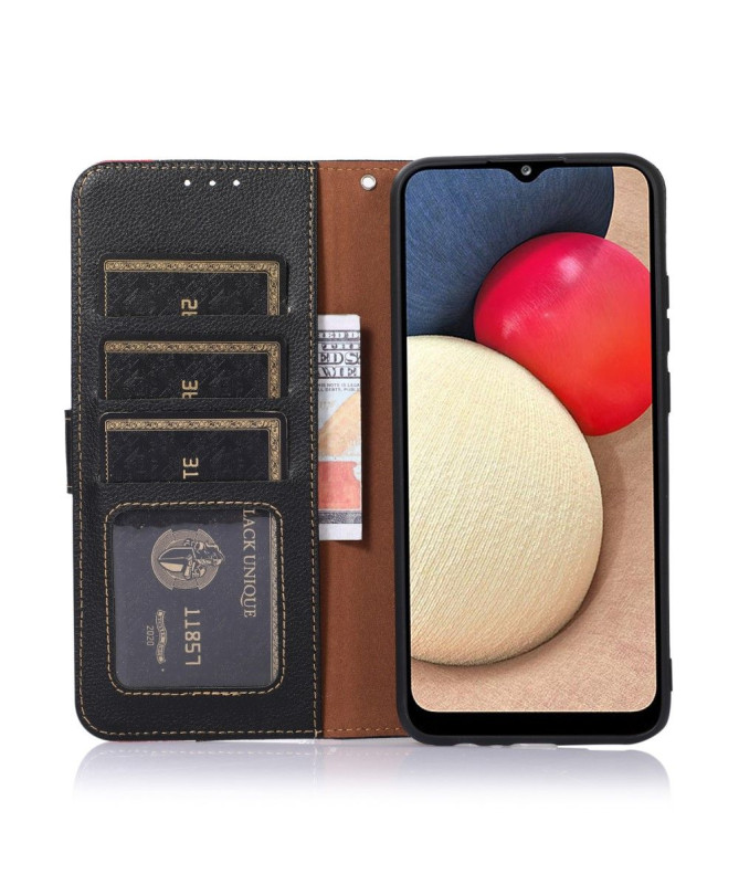 Housse Xiaomi Poco M4 Pro 5G KHAZNEH coutures apparentes