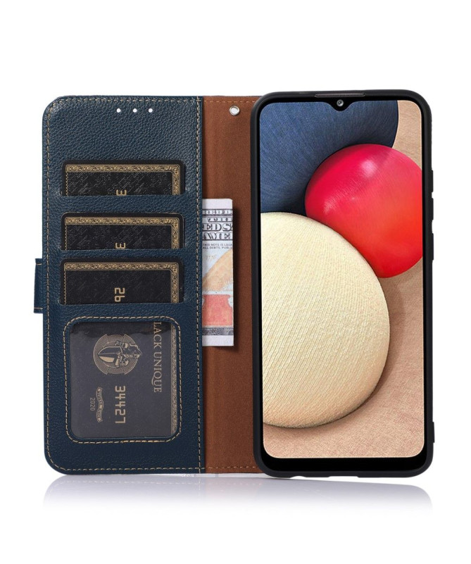 Housse Xiaomi Poco M4 Pro 5G KHAZNEH coutures apparentes