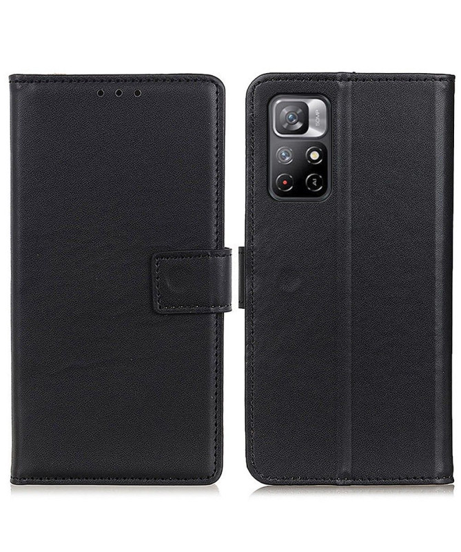 Housse Xiaomi Poco M4 Pro 5G simili cuir basique