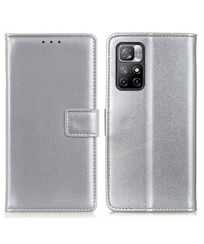 Housse Xiaomi Poco M4 Pro 5G simili cuir basique