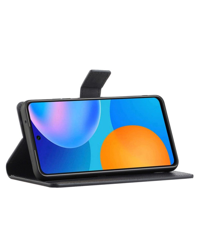 Housse Xiaomi Poco M4 Pro 5G effet cuir grainé