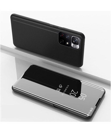 Coque Xiaomi Poco M4 Pro 5G avec rabat effet miroir