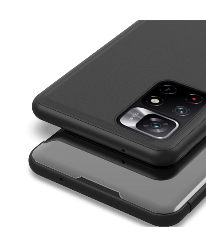 Coque Xiaomi Poco M4 Pro 5G avec rabat effet miroir