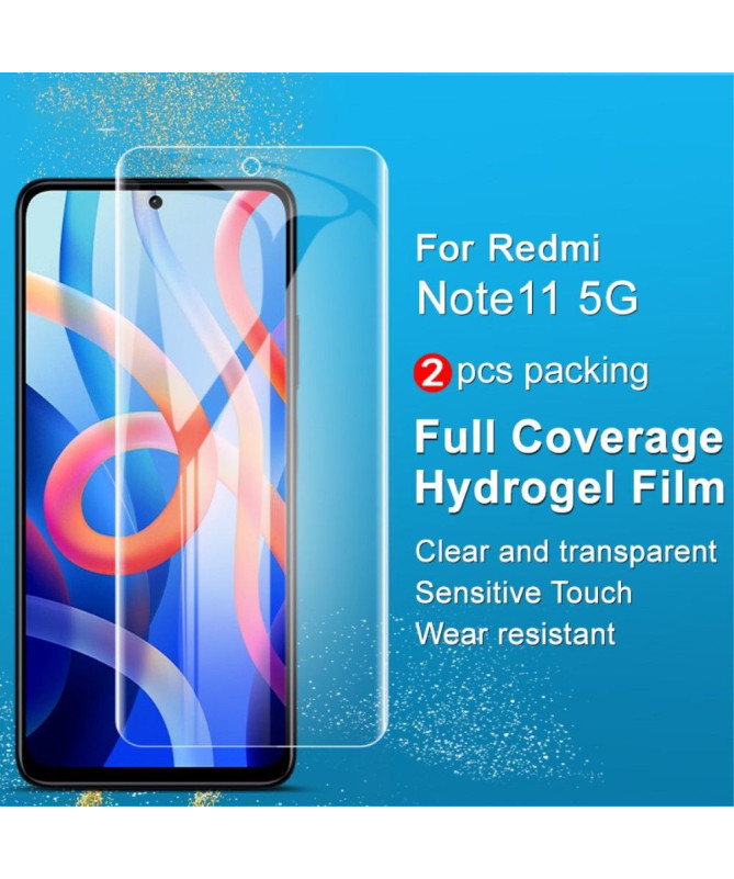 Protection d'écran Xiaomi Poco M4 Pro 5G en hydrogel (2 pièces)