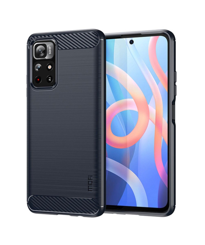 Coque Xiaomi Poco M4 Pro 5G MOFI Effet Brossé