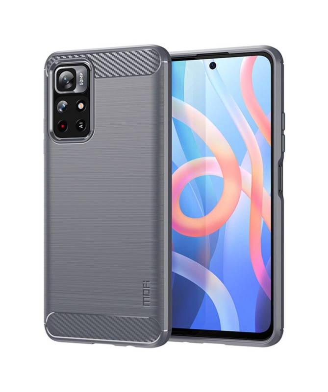 Coque Xiaomi Poco M4 Pro 5G MOFI Effet Brossé