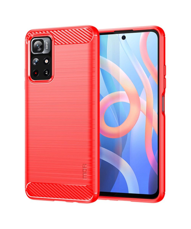 Coque Xiaomi Poco M4 Pro 5G MOFI Effet Brossé