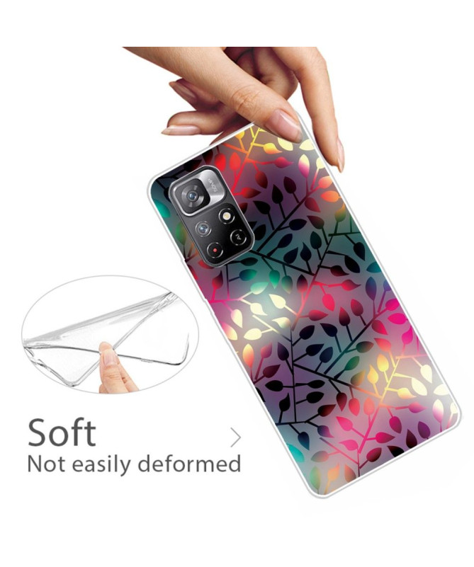 Coque Xiaomi Poco M4 Pro 5G Leaf