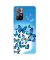 Coque Xiaomi Poco M4 Pro 5G Papillons Bleus