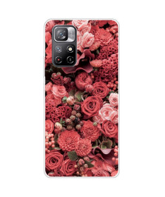 Coque Xiaomi Poco M4 Pro 5G Red Flower