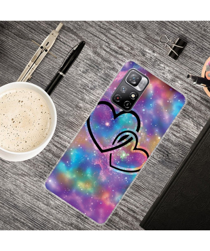 Coque Xiaomi Poco M4 Pro 5G Coeurs