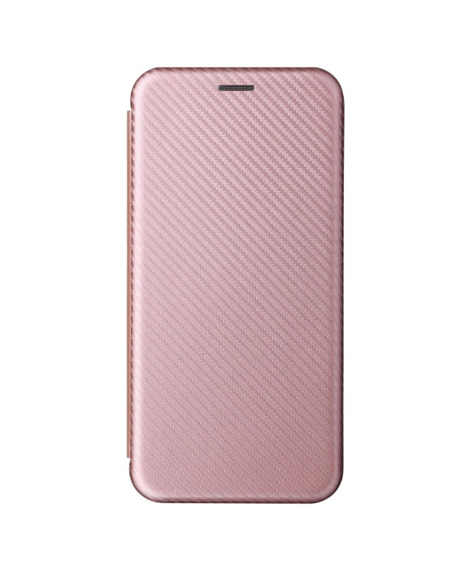 Housse Xiaomi Poco M4 Pro 5G simili cuir fibre de carbone