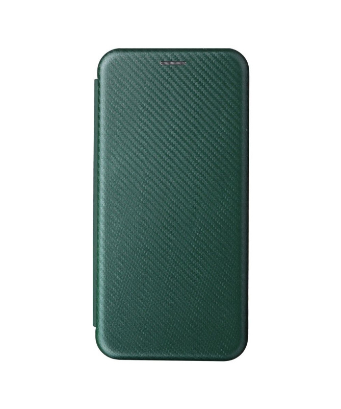 Housse Xiaomi Poco M4 Pro 5G simili cuir fibre de carbone