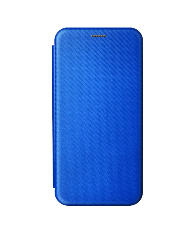Housse Xiaomi Poco M4 Pro 5G simili cuir fibre de carbone