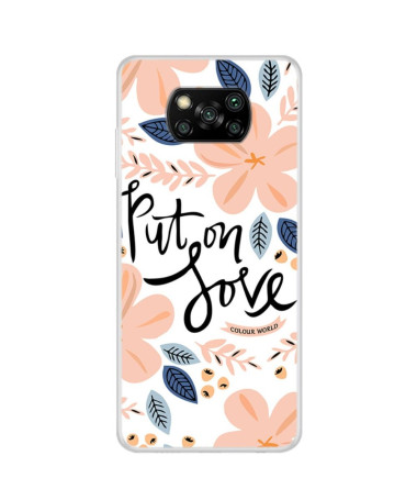 Coque Xiaomi Poco X3, X3 Pro et X3 NFC Put on Love