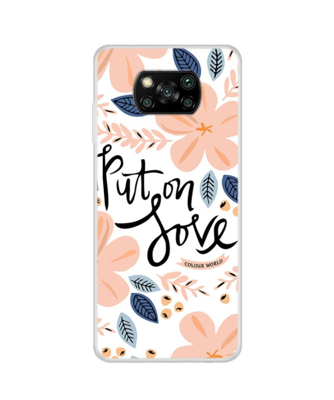 Coque Xiaomi Poco X3, X3 Pro et X3 NFC Put on Love