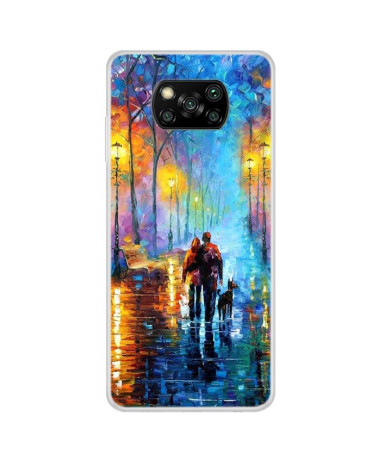 Coque Xiaomi Poco X3, X3 Pro et X3 NFC Allée au bord du Lac