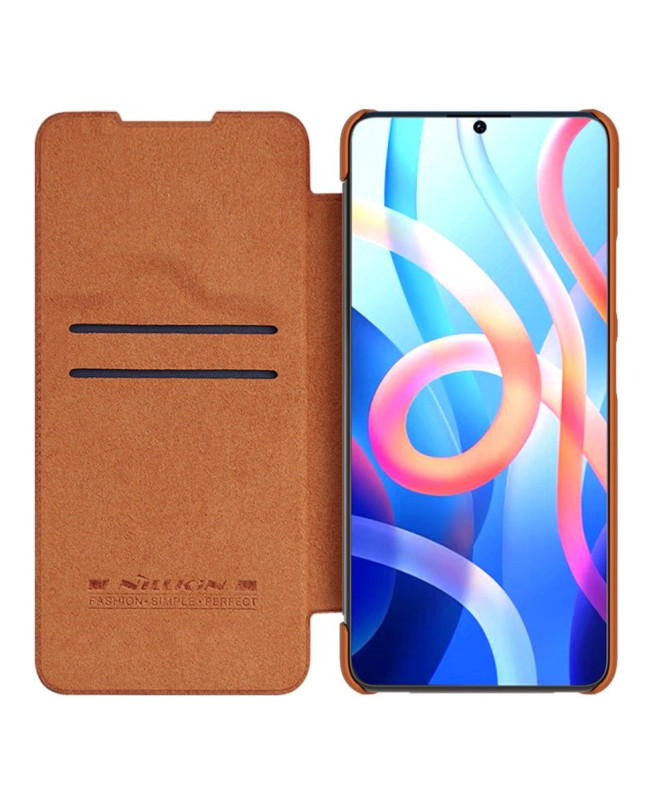 Housse Xiaomi Poco M4 Pro 5G Qin Series Effet Cuir