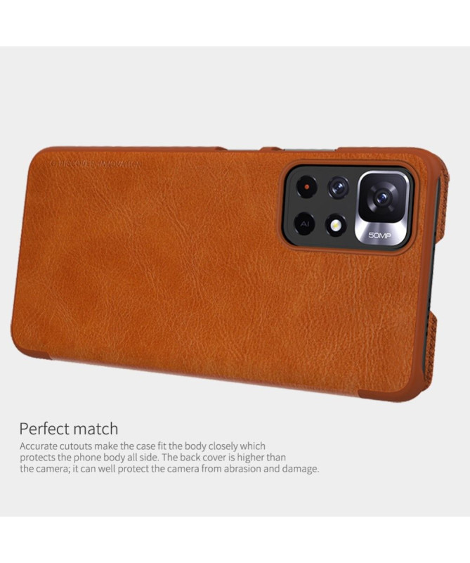 Housse Xiaomi Poco M4 Pro 5G Qin Series Effet Cuir